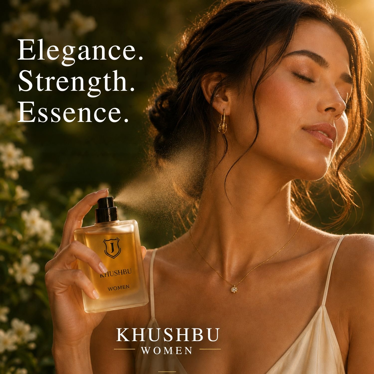 JIVANZ Khushbhu Women Perfume | Sweet Warm Long Lasting Fragrance | Vanilla Amber Floral Scent | Daily Wear Perfume | 50ml - Image 4