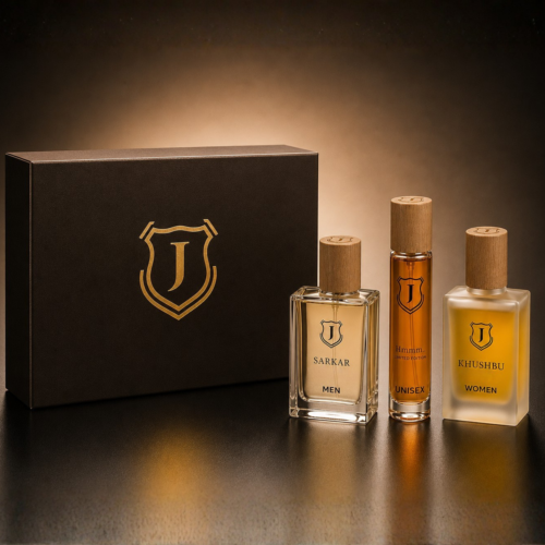 JIVANZ SARKAR KI KHUSHBU-MINI COMBO| SARKAR (50ml), KHUSHBU (50ml) HMM.. (15ml)